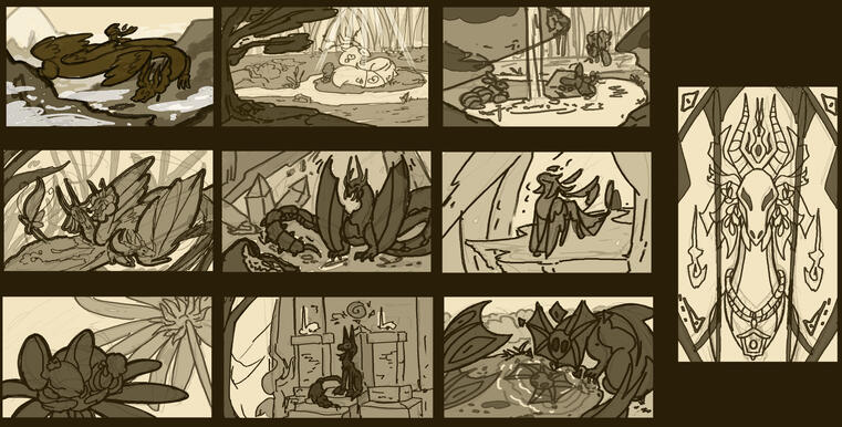 Concept Art - Thumbnails 01