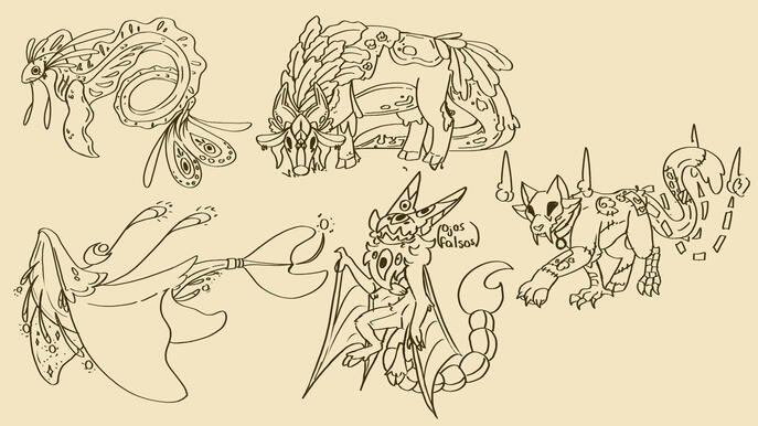 Concept Art - Creatures 02