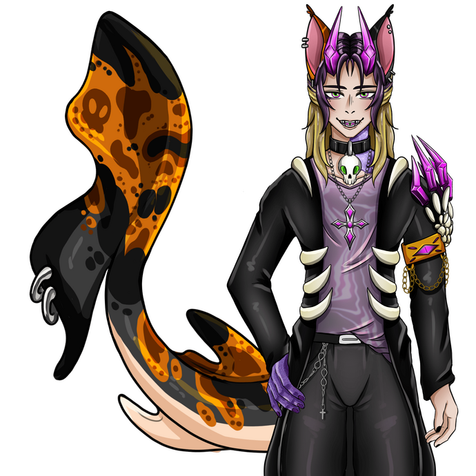 PNG for PNGtuber - Cat Ears Form